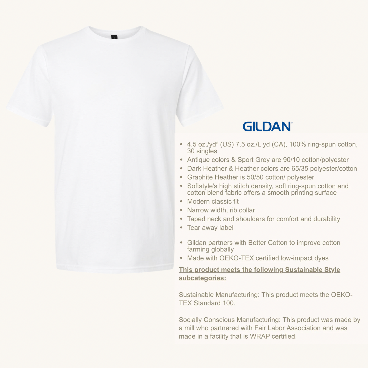 Custom Tee — The Soft Staple