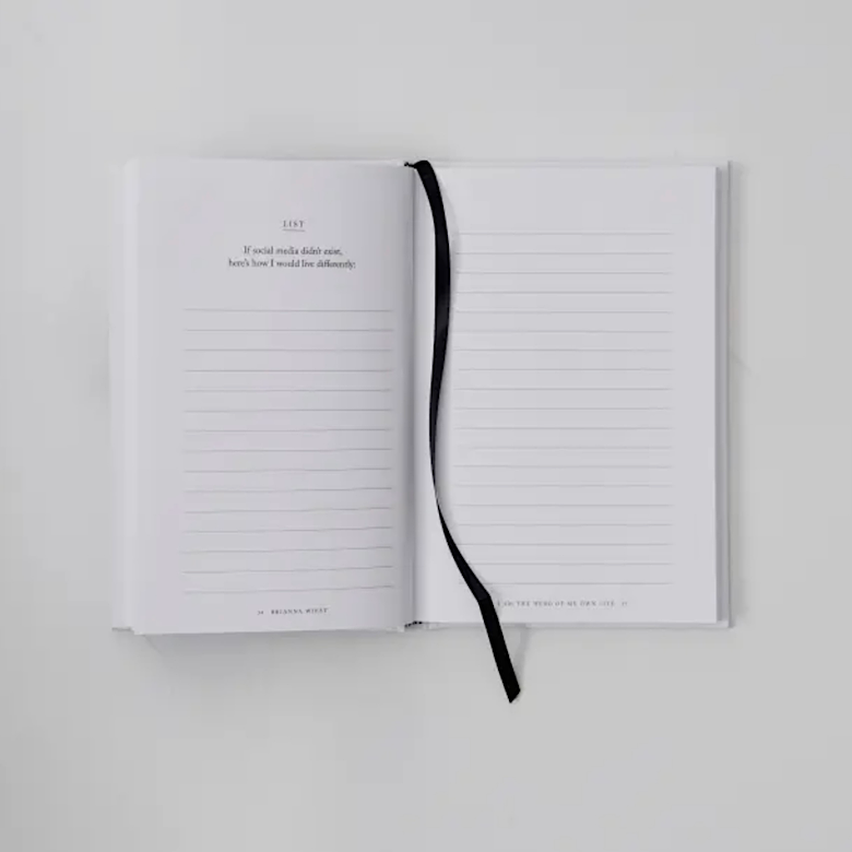 Self-discovery journal – I Am the Hero of My Own Life – guided writing prompts for empowerment and reflection