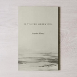 Comforting grief book – If You’re Grieving – softcover book with gentle words for loss and emotional healing