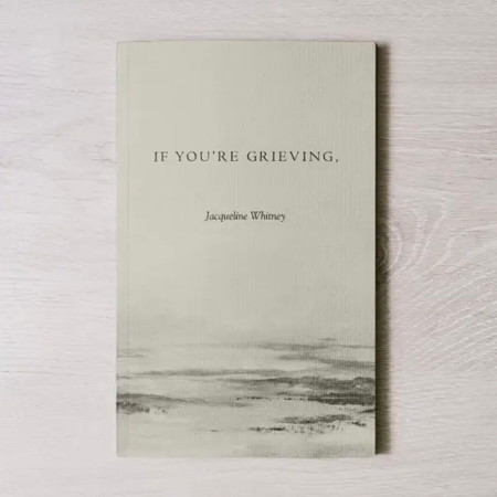 Comforting grief book – If You’re Grieving – softcover book with gentle words for loss and emotional healing