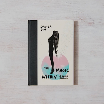 Empowering journal – The Magic Within – guided prompts for creativity, self-love, and emotional growth
