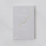Healing reflection book – The Strength in Our Scars – softcover book for emotional wellness and inner strength